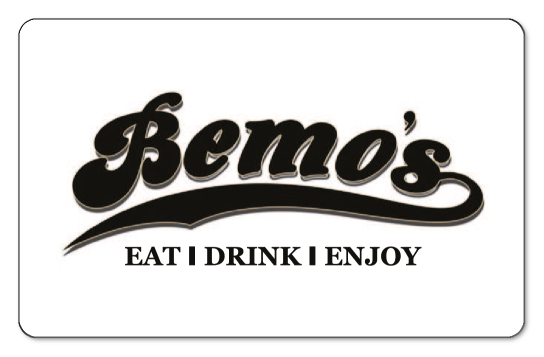 Bemos logo in black on a solid white background.